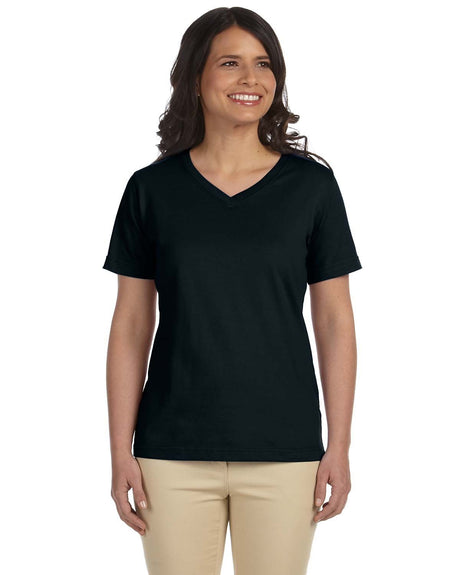 LAT Ladies' Premium Jersey V-Neck T-Shirt LAT