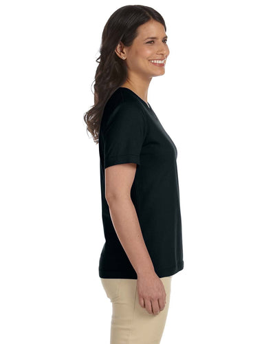 LAT Ladies' Premium Jersey V-Neck T-Shirt