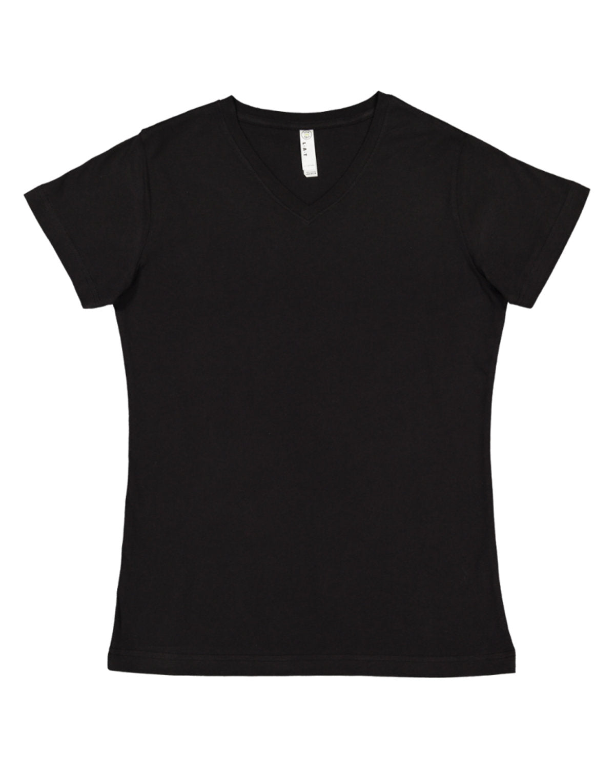 LAT Ladies' Premium Jersey V-Neck T-Shirt LAT