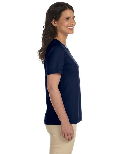LAT Ladies' Premium Jersey V-Neck T-Shirt