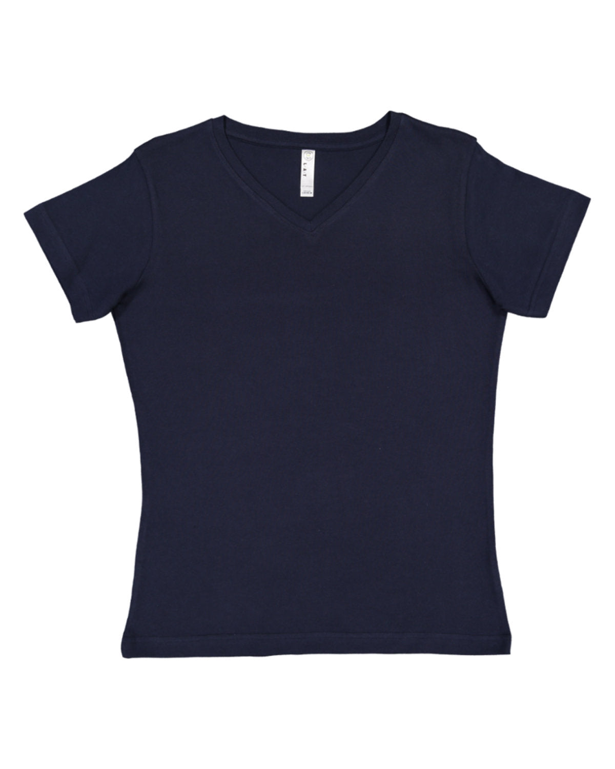 LAT Ladies' Premium Jersey V-Neck T-Shirt LAT
