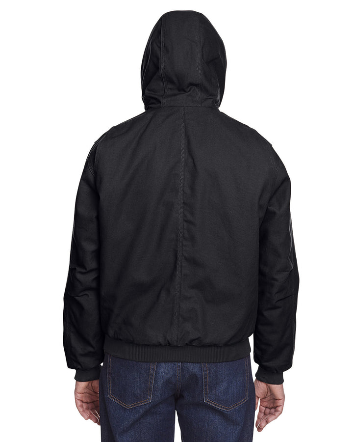 Berne Men's Tall Highland Washed Cotton Duck Hooded Jacket Berne