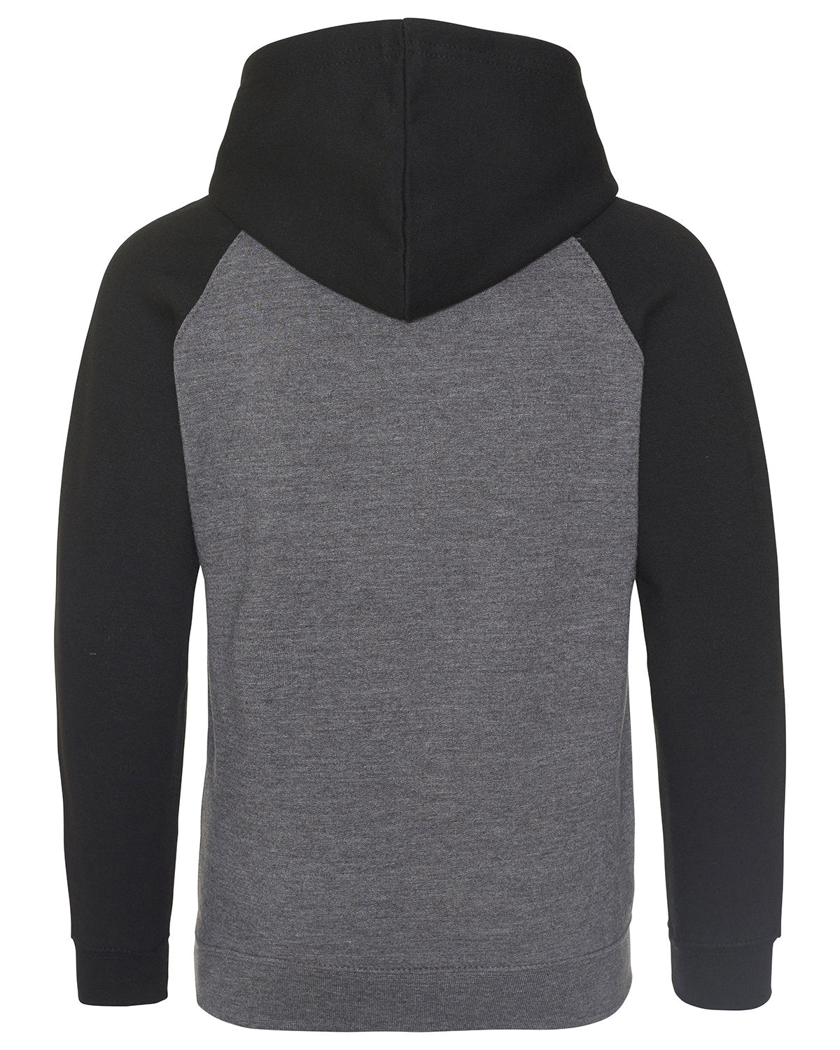 AWDis Adult 80/20 Midweight Contrast Baseball Hooded Sweatshirt AWDis