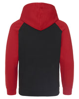AWDis Adult 80/20 Midweight Contrast Baseball Hooded Sweatshirt AWDis