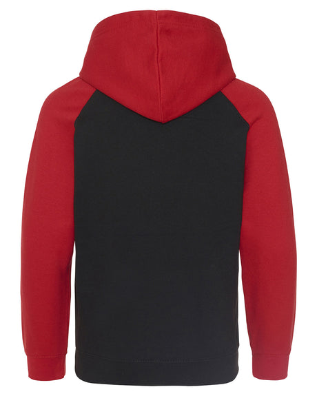 AWDis Adult 80/20 Midweight Contrast Baseball Hooded Sweatshirt AWDis