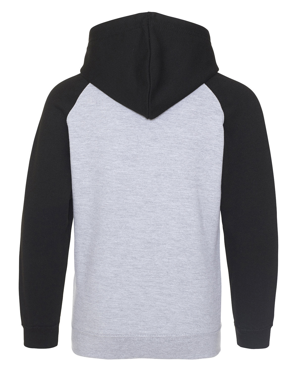 AWDis Adult 80/20 Midweight Contrast Baseball Hooded Sweatshirt AWDis