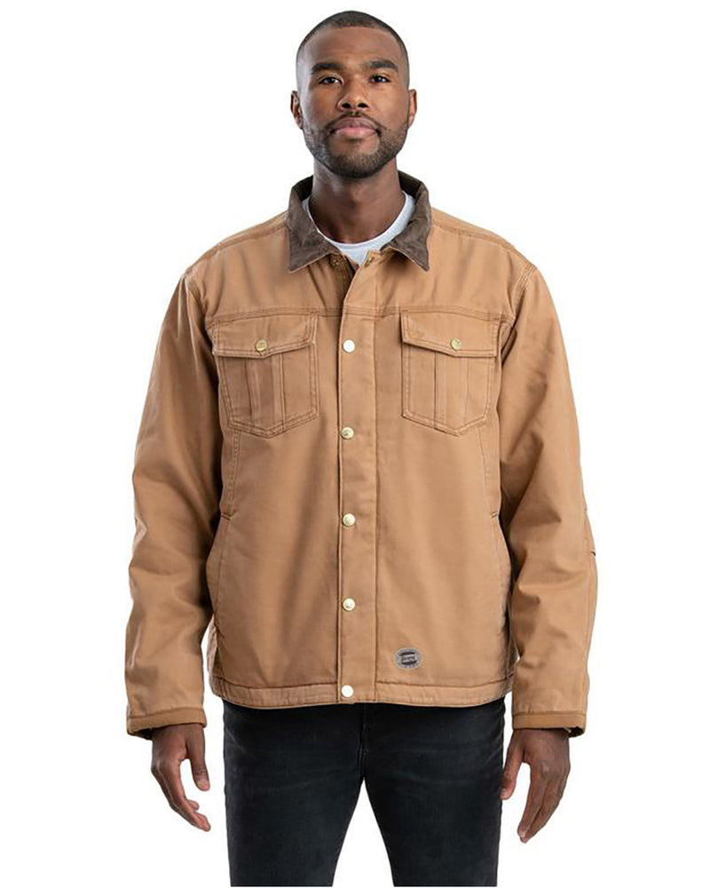 Berne Unisex Vintage Washed Sherpa-Lined Work Jacket