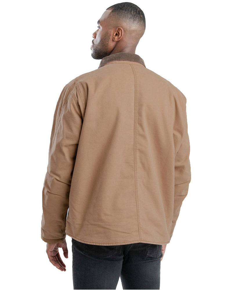 Berne Unisex Vintage Washed Sherpa-Lined Work Jacket