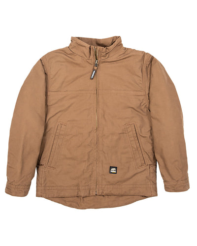 Berne Men's Flagstone Flannel-Lined Duck Jacket