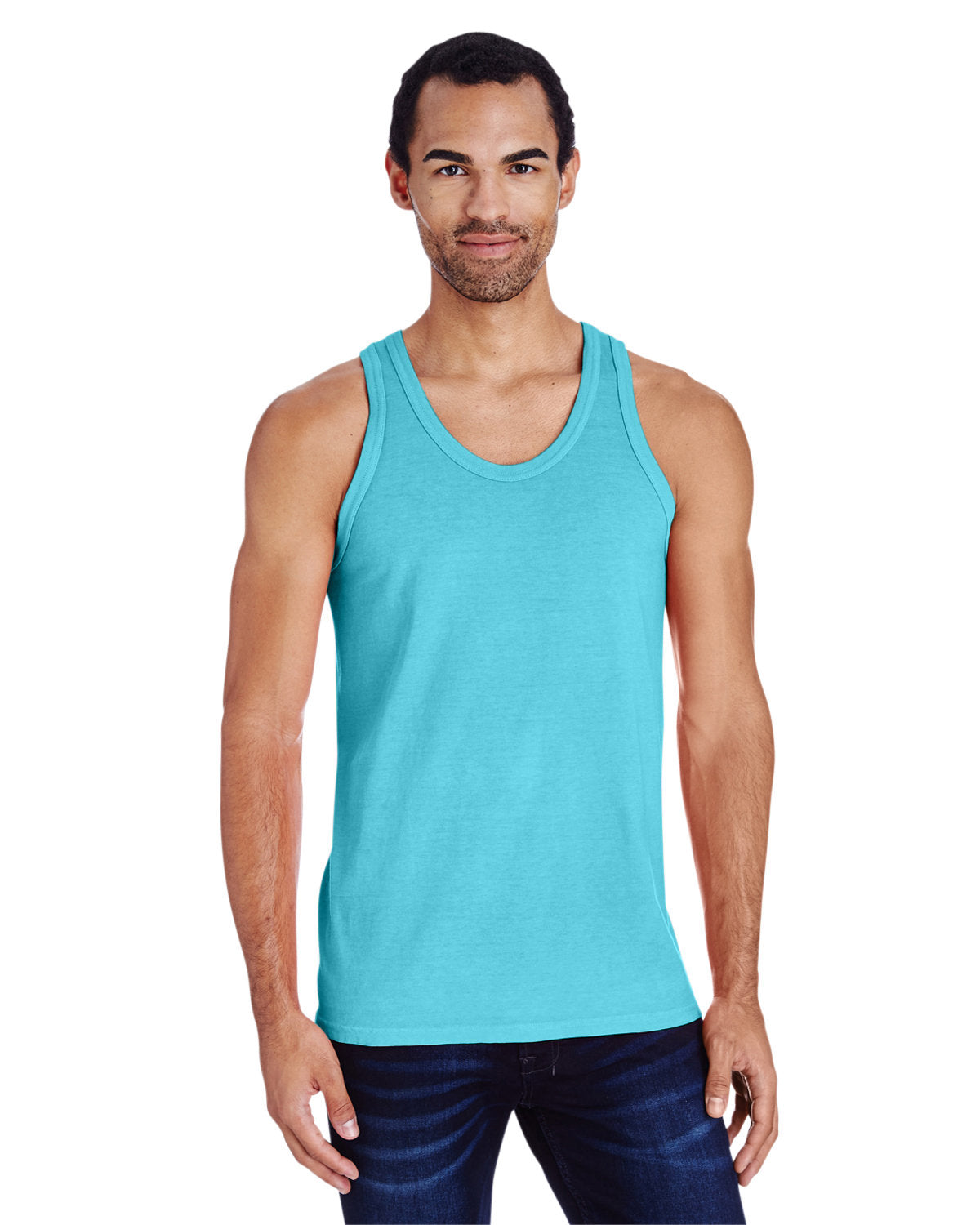 Hanes Garment-Dyed Unisex Tank Top