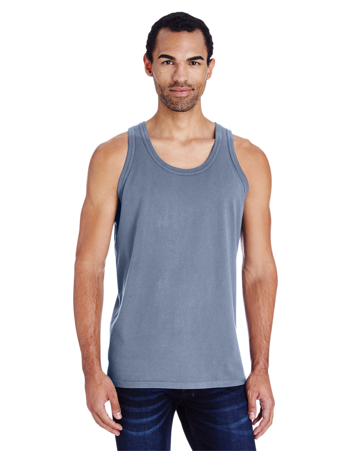 Hanes Garment-Dyed Unisex Tank Top