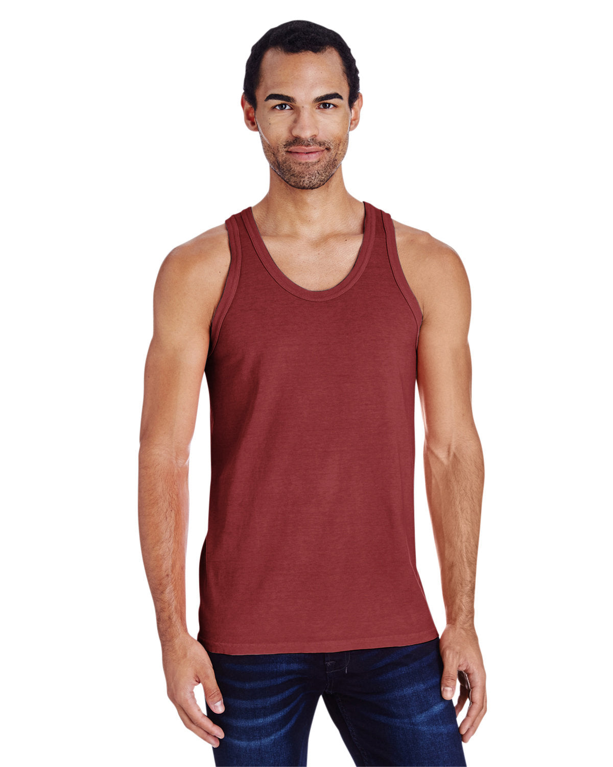 Hanes Garment-Dyed Unisex Tank Top