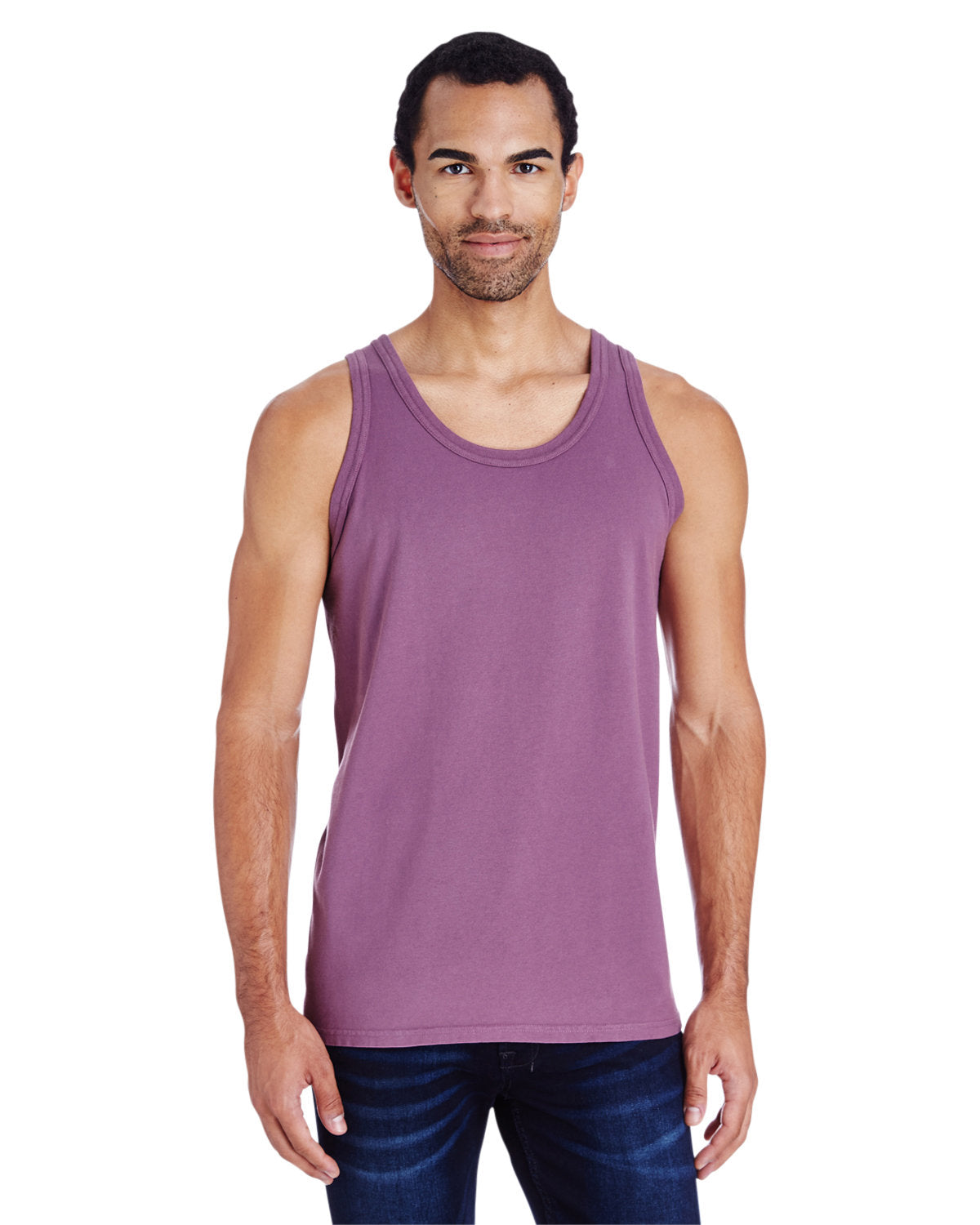Hanes Garment-Dyed Unisex Tank Top