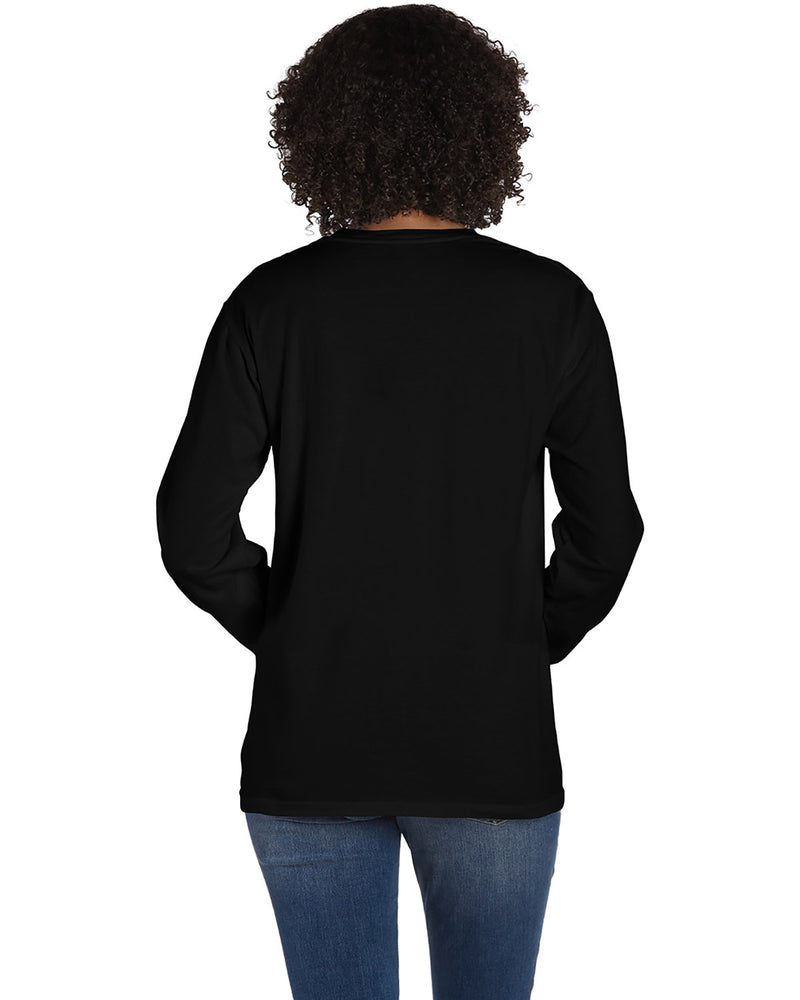 Hanes Comfortwash Unisex Garment-Dyed Long-Sleeve T-Shirt with Pocket