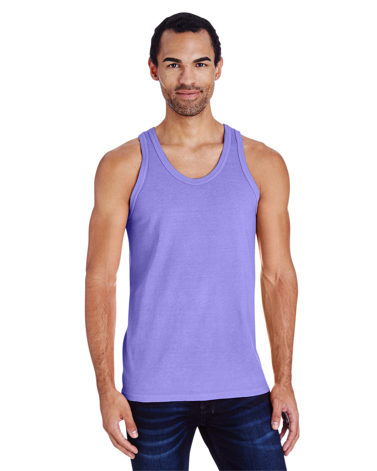 Hanes Garment-Dyed Unisex Tank Top