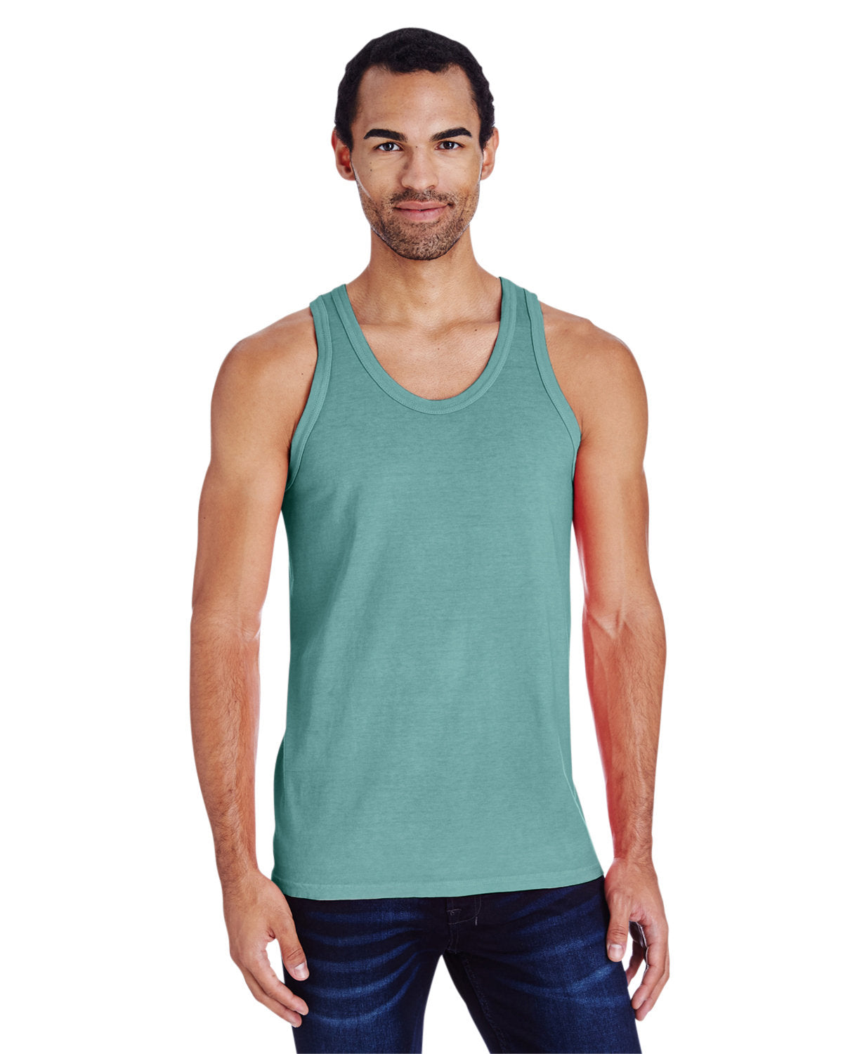 Hanes Garment-Dyed Unisex Tank Top
