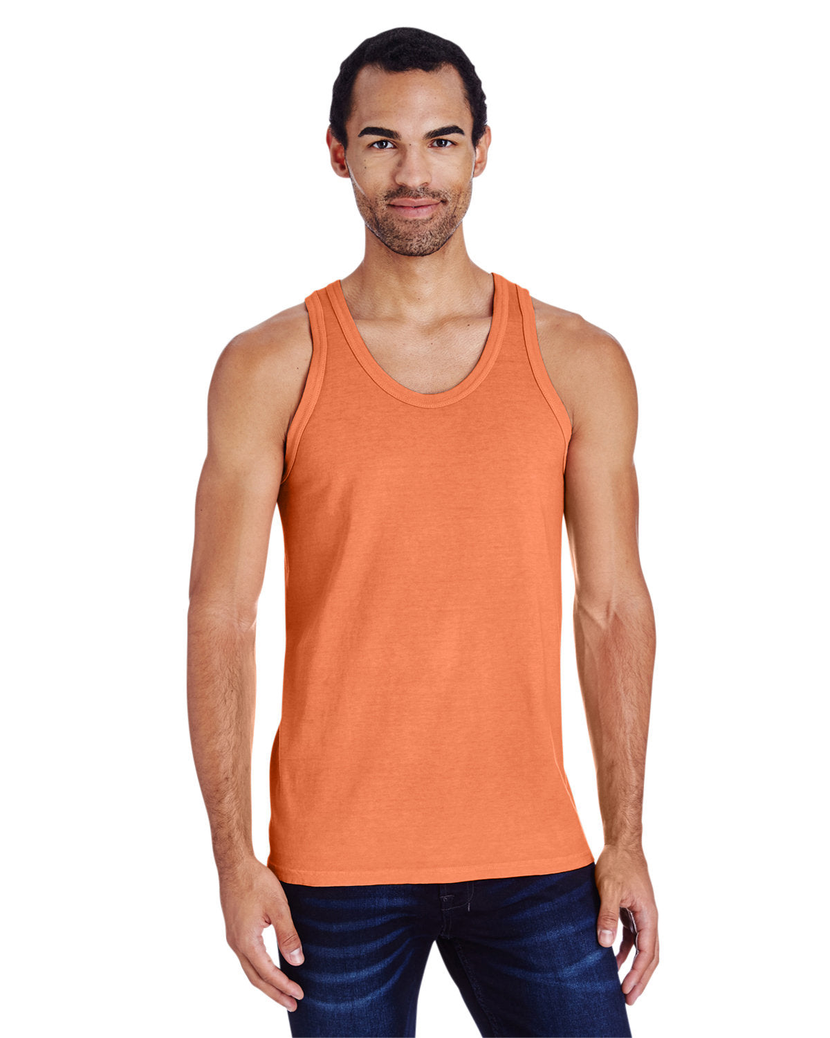 Hanes Garment-Dyed Unisex Tank Top