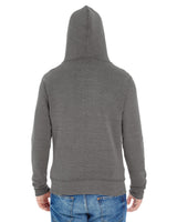 J. America Unisex Triblend Full-Zip Hooded Sweatshirt 4249-2