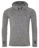 AWDis Ladies' Cool Cowl-Neck Long-Sleeve Hooded T-Shirt AWDis