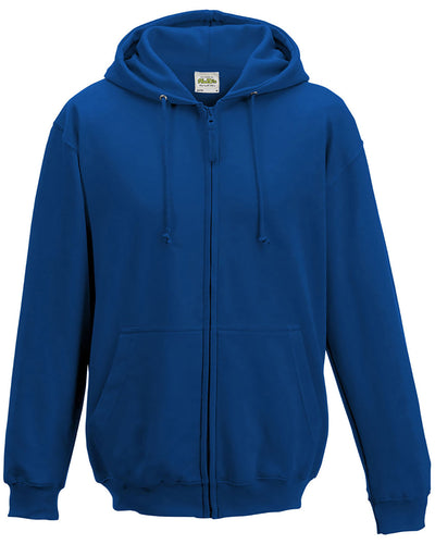 Just Hoods By AWDis Men's 80/20 Midweight College Full-Zip Hooded Sweatshirt