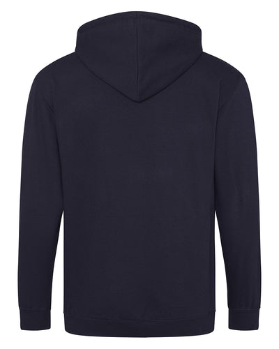 Just Hoods By AWDis Men's 80/20 Midweight College Full-Zip Hooded Sweatshirt