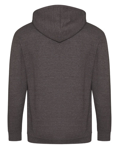 Just Hoods By AWDis Men's 80/20 Midweight College Full-Zip Hooded Sweatshirt
