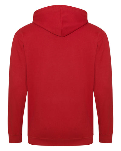 Just Hoods By AWDis Men's 80/20 Midweight College Full-Zip Hooded Sweatshirt