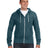 J. America Unisex Triblend Full-Zip Hooded Sweatshirt 4249-1