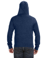 J. America Unisex Triblend Full-Zip Hooded Sweatshirt 4249-2