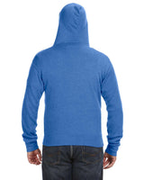 J. America Unisex Triblend Full-Zip Hooded Sweatshirt 4249-2