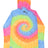 Tie-Dye Unisex Long Sleeve Hooded T-Shirt Tie-Dye