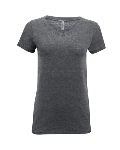 Threadfast Apparel Ladies' Vintage Dye Short-Sleeve V-Neck T-Shirt