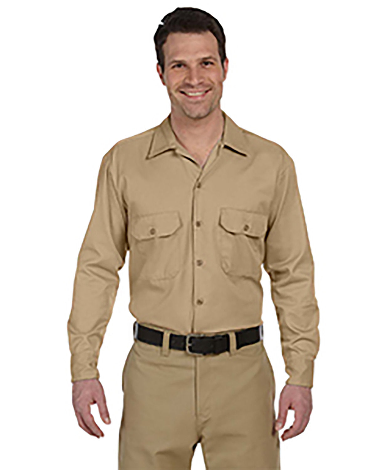 Dickies Unisex Long-Sleeve Work Shirt Mens Apparel Shirts & Tops
