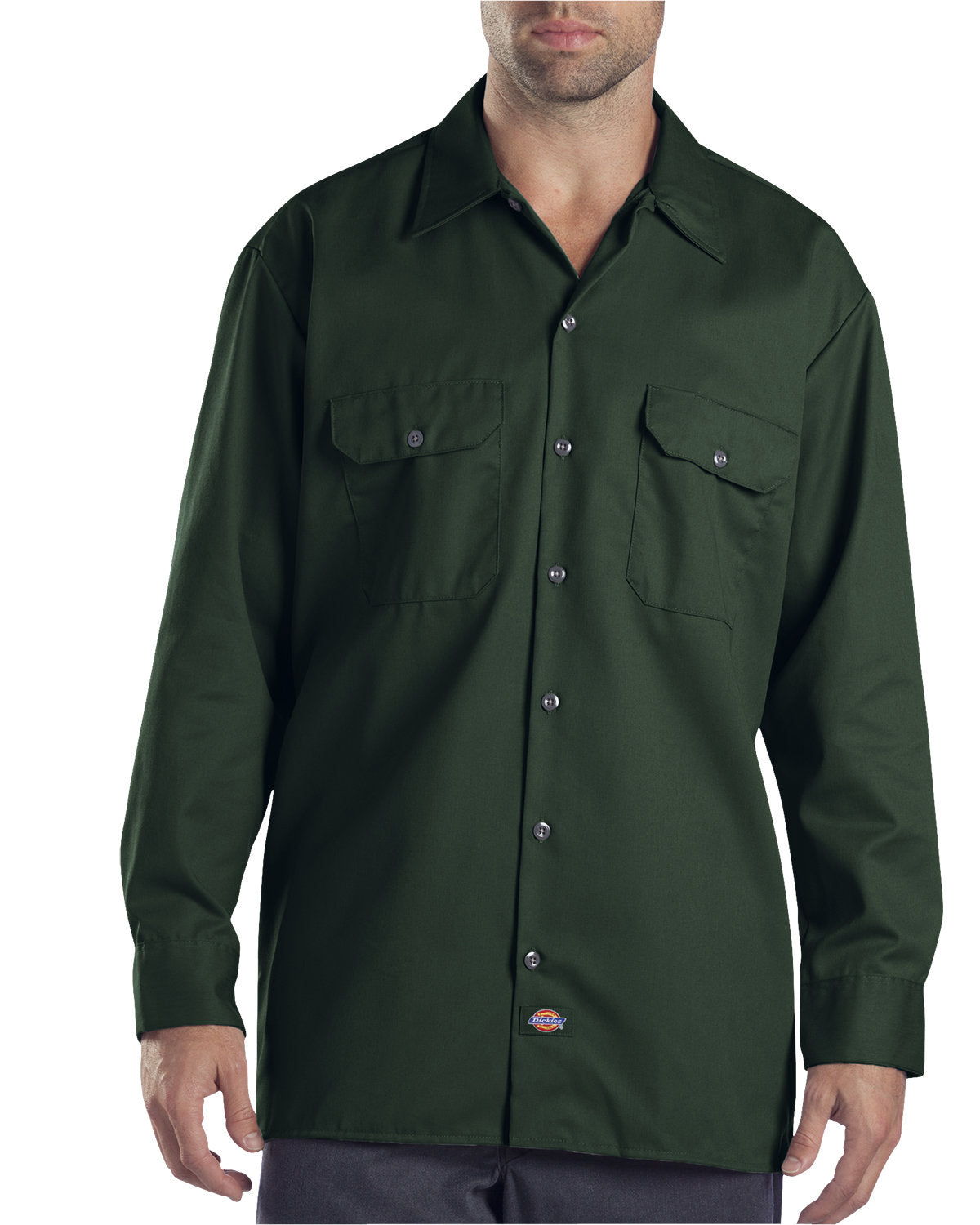 Dickies Unisex Long-Sleeve Work Shirt Mens Apparel Shirts & Tops