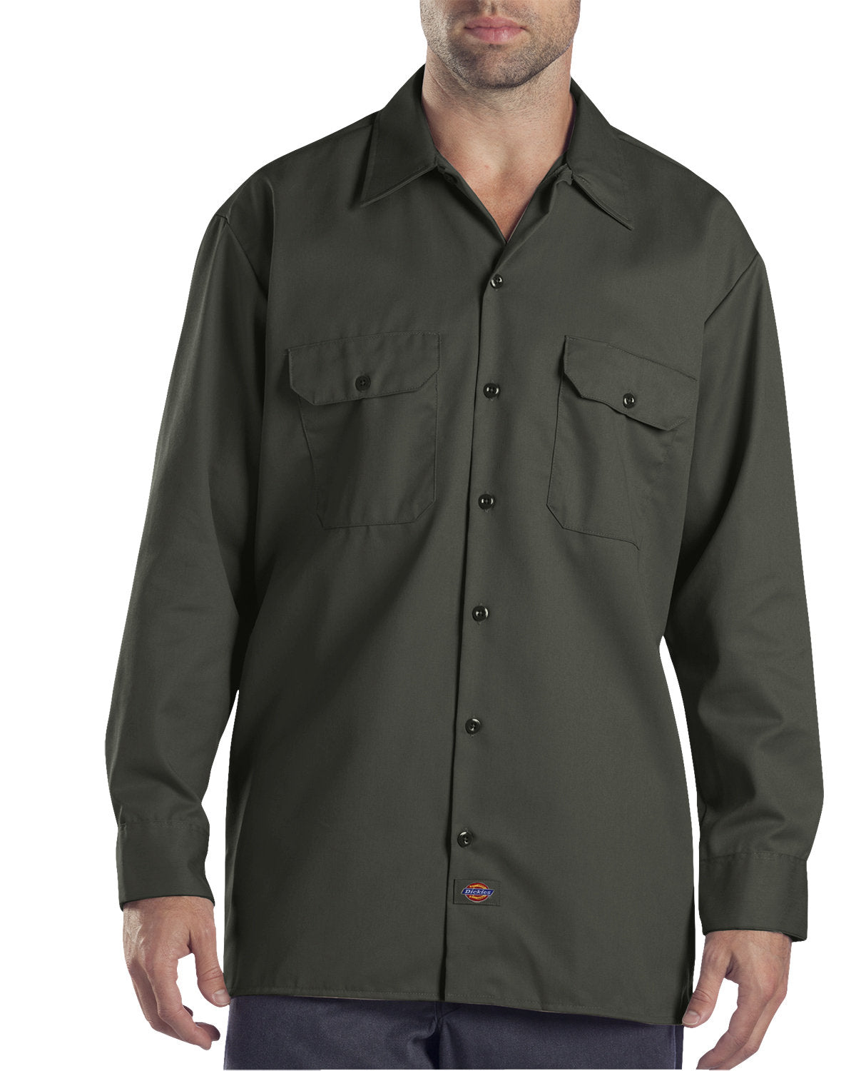 Dickies Unisex Long-Sleeve Work Shirt Mens Apparel Shirts & Tops