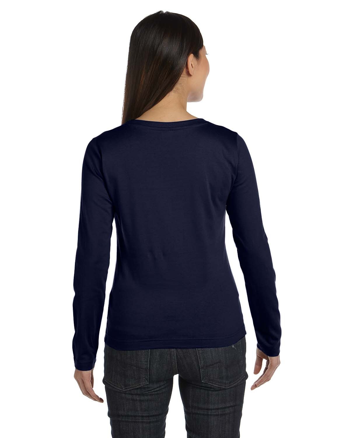 LAT Ladies' Premium Jersey Long-Sleeve T-Shirt LAT