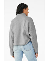 BELLA + CANVAS Ladies' Sponge Fleece Half-Zip Pullover Sweatshirt