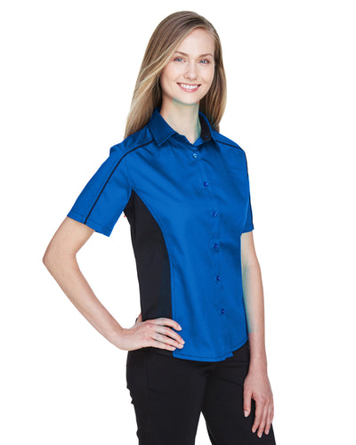 North End Ladies' Fuse Colorblock Twill Shirt