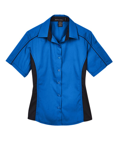 North End Ladies' Fuse Colorblock Twill Shirt