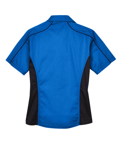 North End Ladies' Fuse Colorblock Twill Shirt