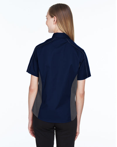 North End Ladies' Fuse Colorblock Twill Shirt