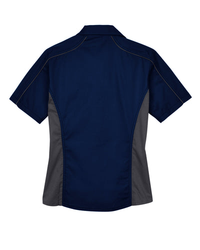 North End Ladies' Fuse Colorblock Twill Shirt