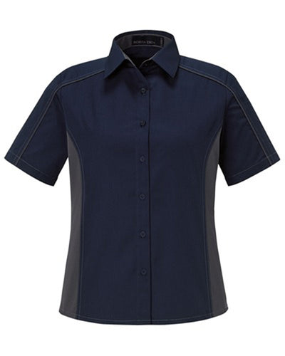 North End Ladies' Fuse Colorblock Twill Shirt
