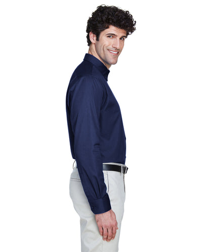 CORE365 Men's Tall Operate Long-Sleeve Twill Shirt