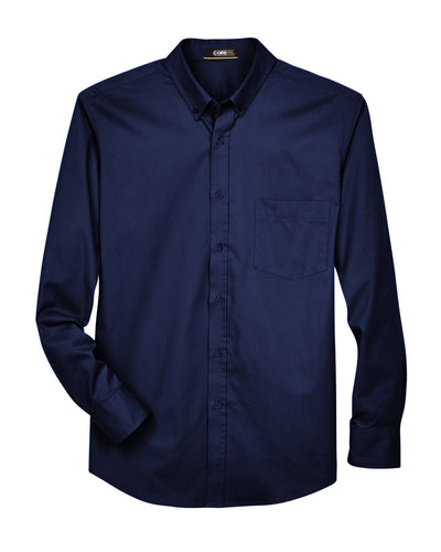 CORE365 Men's Tall Operate Long-Sleeve Twill Shirt