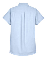 UltraClub Ladies' Classic Wrinkle-Resistant Short-Sleeve Oxford UltraClub