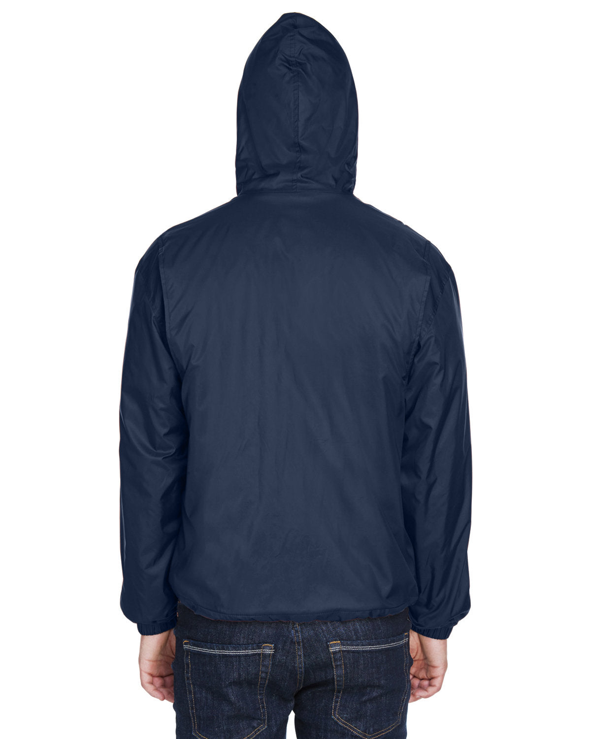 UltraClub Adult Fleece-Lined Hooded Jacket UltraClub