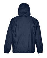 UltraClub Adult Fleece-Lined Hooded Jacket UltraClub