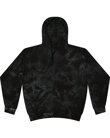 Tie-Dye Adult Unisex Crystal Wash Pullover Hooded Sweatshirt Tie-Dye