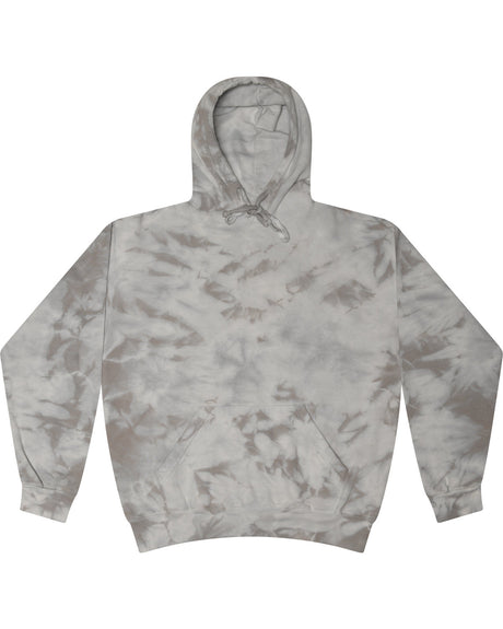 Tie-Dye Adult Unisex Crystal Wash Pullover Hooded Sweatshirt Tie-Dye
